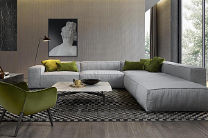 Большой длинный диван Фри Лаунж для гостиной